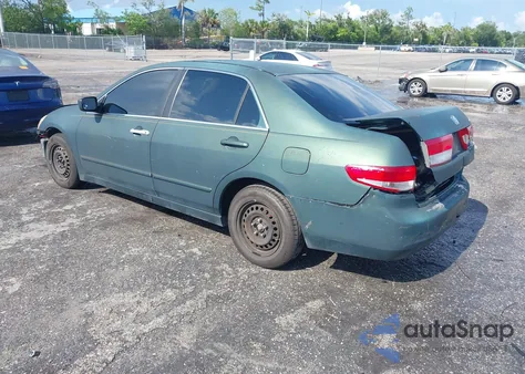 2003 Honda Accord 2.4 Lx из США, поврежденный, VIN 1HGCM56383A074864